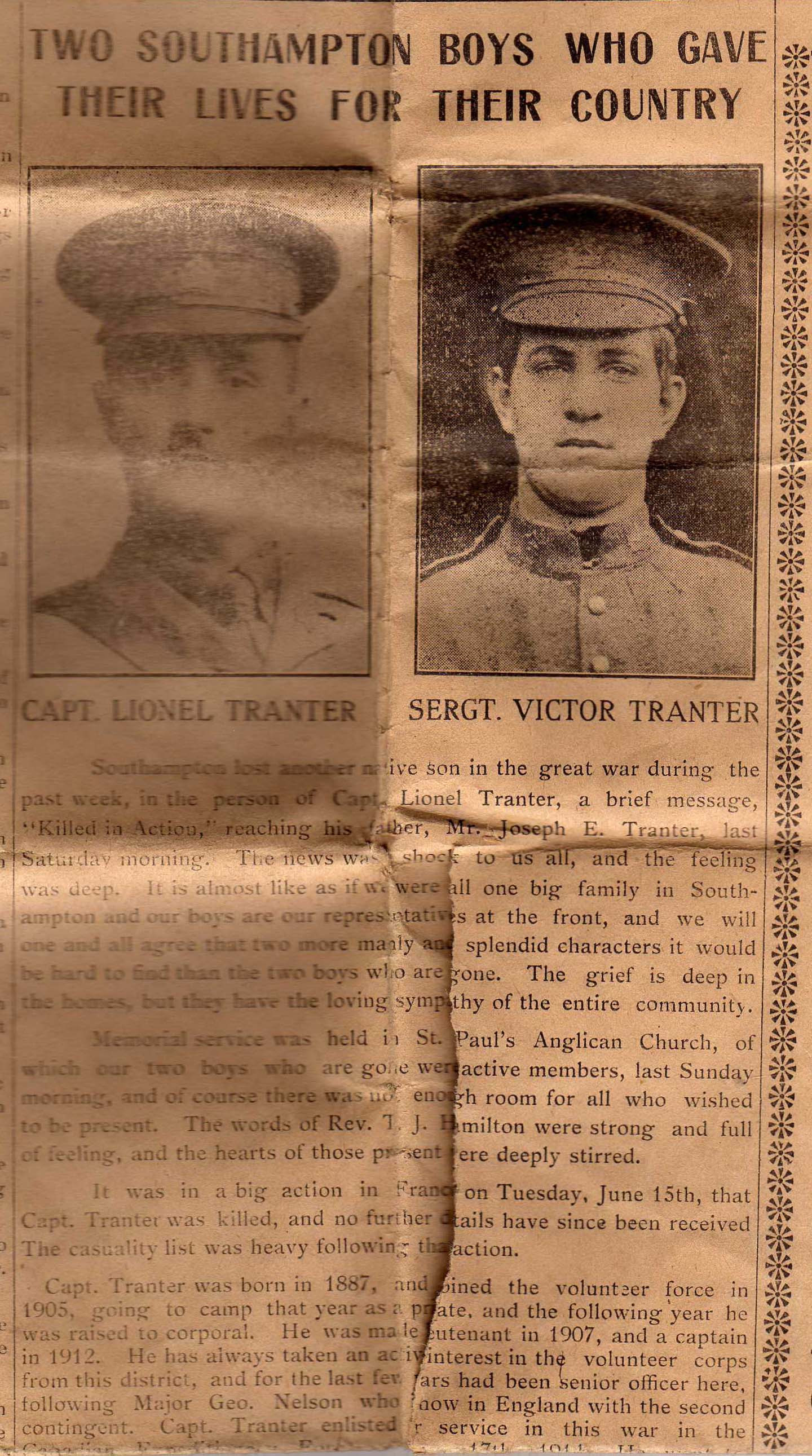 The Beacon (Southampton), June 24, 1915